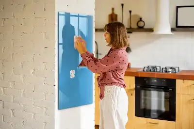 Magnetinė sauso valymo lenta šviesiai mėlyna