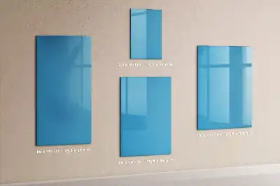 Magnetinė sauso valymo lenta šviesiai mėlyna