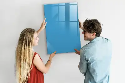 Magnetinė sauso valymo lenta šviesiai mėlyna