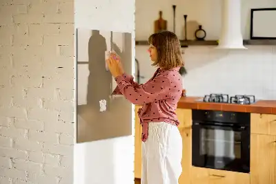 Magnetinė sauso valymo lenta tamsiai smėlinė