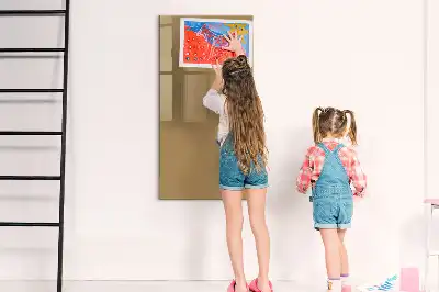 Magnetinė sauso valymo lenta tamsiai smėlinė