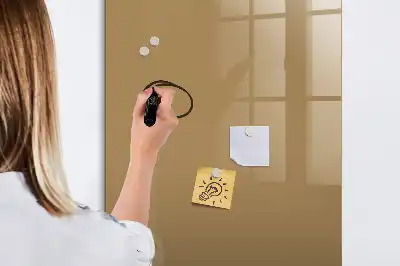 Magnetinė sauso valymo lenta tamsiai smėlinė