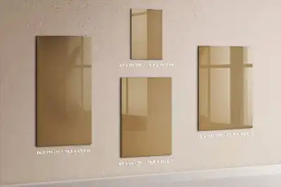 Magnetinė sauso valymo lenta tamsiai smėlinė