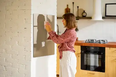 Magnetinė sauso valymo lenta tamsiai smėlinė