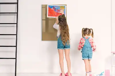 Magnetinė sauso valymo lenta tamsiai smėlinė