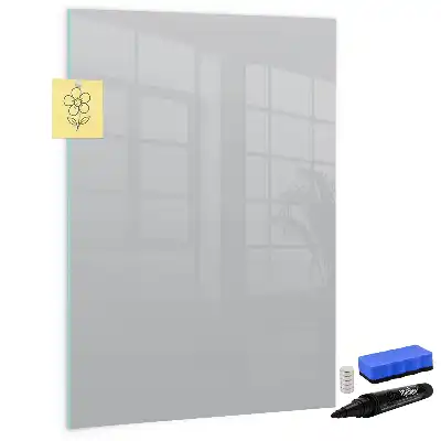 Magnetinė sauso valymo lenta šviesiai pilkos spalvos