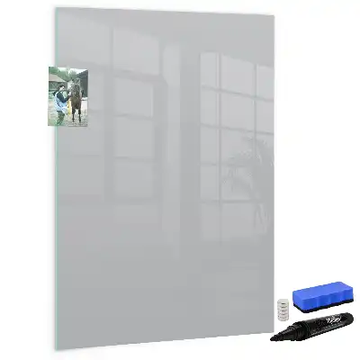 Magnetinė sauso valymo lenta šviesiai pilkos spalvos