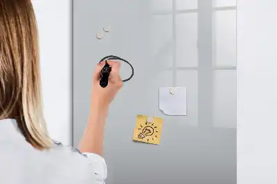 Magnetinė sauso valymo lenta šviesiai pilkos spalvos