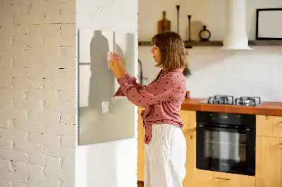 Magnetinė sauso valymo lenta smėlio spalvos
