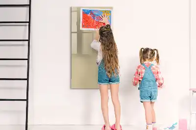 Magnetinė sauso valymo lenta smėlio spalvos