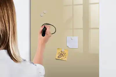 Magnetinė sauso valymo lenta smėlio spalvos