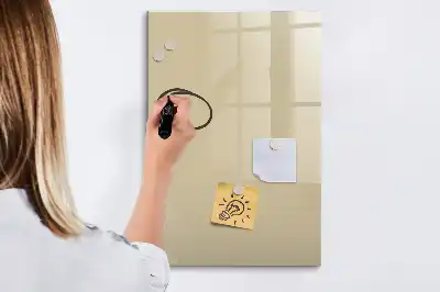 Magnetinė sauso valymo lenta smėlio spalvos