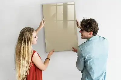 Magnetinė sauso valymo lenta smėlio spalvos