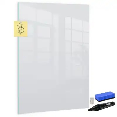 Sauso valymo magnetinė lenta nedažyta balta