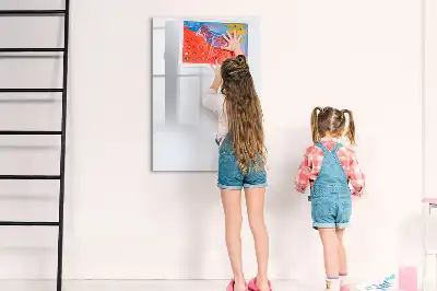 Sauso valymo magnetinė lenta nedažyta balta