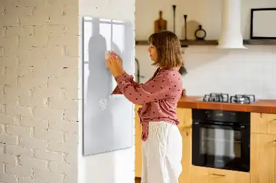 Sauso valymo magnetinė lenta nedažyta balta