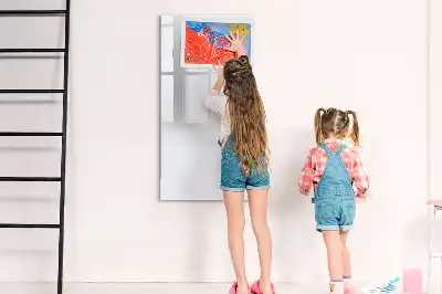 Sauso valymo magnetinė lenta nedažyta balta