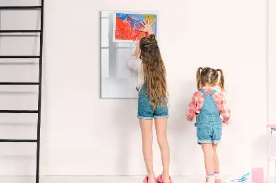 Sauso valymo magnetinė lenta nedažyta balta