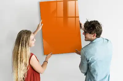 Magnetinė sauso valymo lenta oranžinė