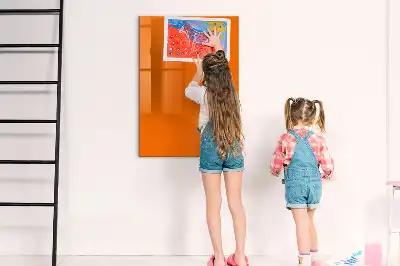 Magnetinė sauso valymo lenta oranžinė