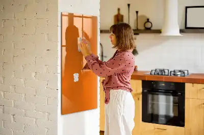 Magnetinė sauso valymo lenta oranžinė