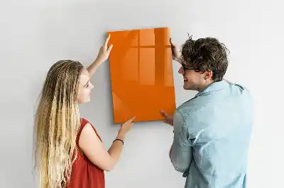 Magnetinė sauso valymo lenta oranžinė