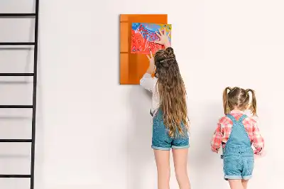 Magnetinė sauso valymo lenta oranžinė