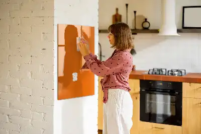 Magnetinė sauso valymo lenta oranžinė