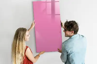 Magnetinė sauso valymo lenta rožinės spalvos