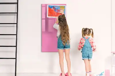 Magnetinė sauso valymo lenta rožinės spalvos