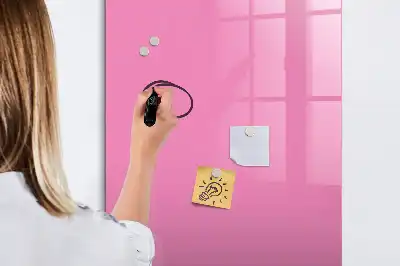 Magnetinė sauso valymo lenta rožinės spalvos