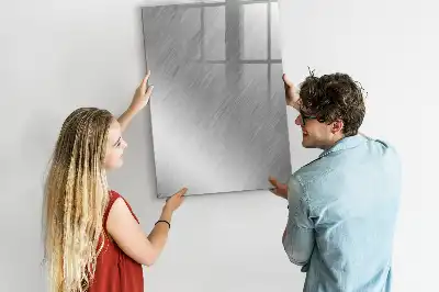 Magnetinė sauso valymo lenta metalinio blizgesio