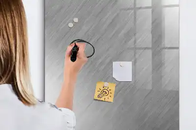 Magnetinė sauso valymo lenta metalinio blizgesio