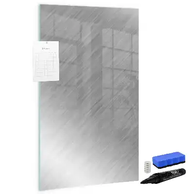 Magnetinė sauso valymo lenta metalinio blizgesio