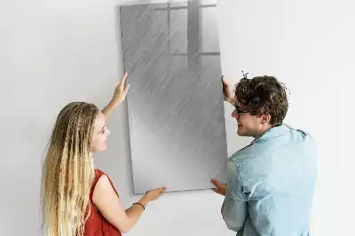 Magnetinė sauso valymo lenta metalinio blizgesio