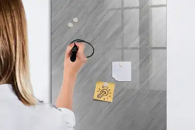 Magnetinė sauso valymo lenta metalinio blizgesio