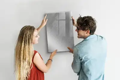 Magnetinė sauso valymo lenta metalinio blizgesio