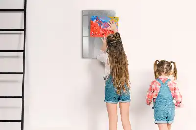Magnetinė sauso valymo lenta metalinio blizgesio