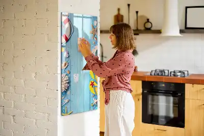 Magnetinė lenta sausam valymui paplūdimio mėgėjų rinkinys