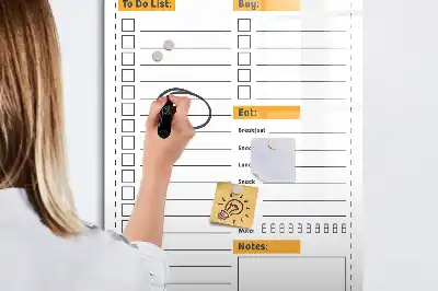 Magnetinė sauso valymo lenta darbų sąrašas