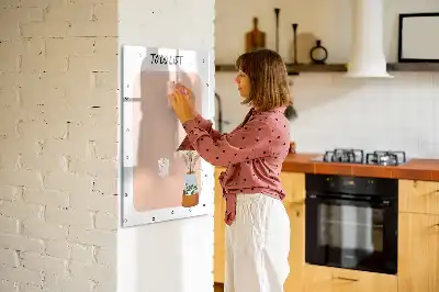 Magnetinė sauso valymo lenta darbų sąrašas