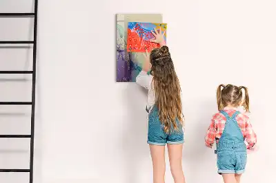 Magnetinė sauso valymo lenta spalvingo marmuro rašto