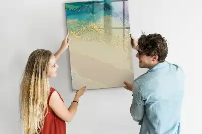 Magnetinė sauso valymo lenta spalvingas marmuras