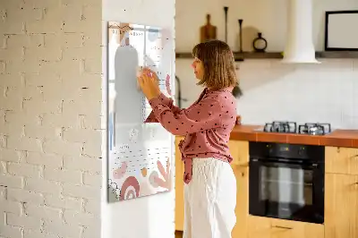 Magnetinė sauso valymo lenta dienos planuoklis