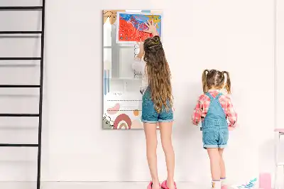 Magnetinė sauso valymo lenta dienos planuoklis