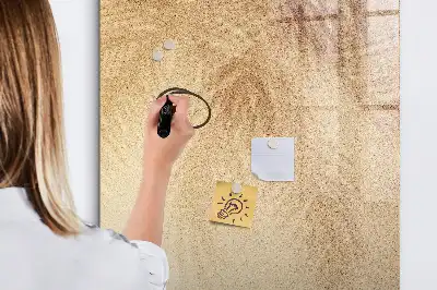 Magnetinė sauso valymo lenta palmės lapų šešėlio rašto