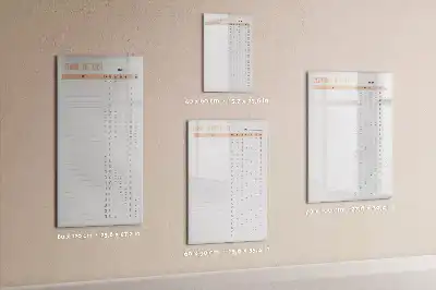 Magnetinė sauso valymo lenta tvarkymosi sąrašas