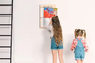 Magnetinė sauso valymo lenta darbų sąrašas