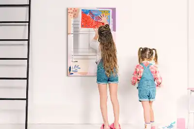 Magnetinė sauso valymo lenta užduočių sąrašas