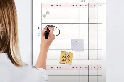 Magnetinė sauso valymo lenta atsakomybių sąrašas